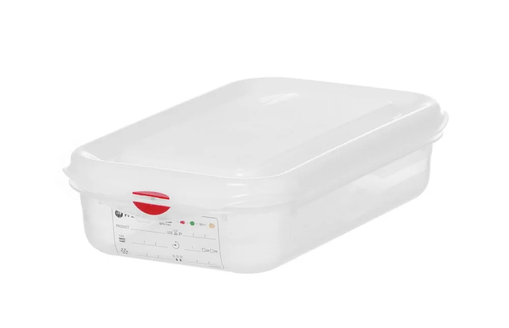 Cuba GN 1/4 Transparente em PP - 1,8 L