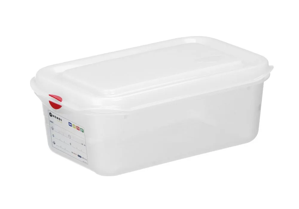 Cuba GN 1/4 Transparente em PP - 2,8 L
