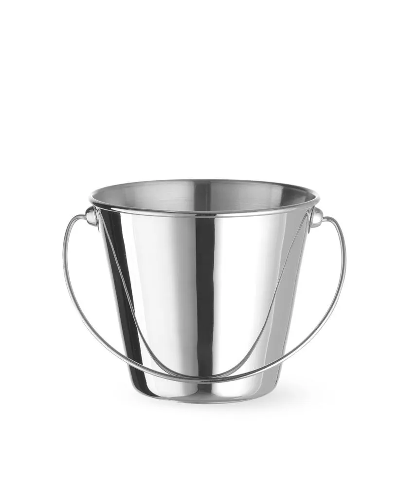 Balde em Inox com Alça - ø 130 mm