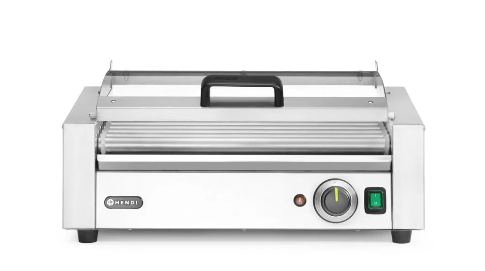 Grelha Móvel para Salsichas com Tampa - 1 Zona - 790 W