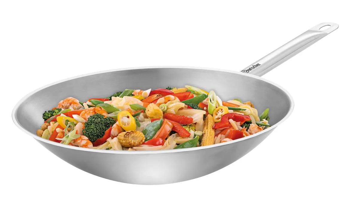 Frigideira Funda Wok - Ø 385 mm - 5,75 L