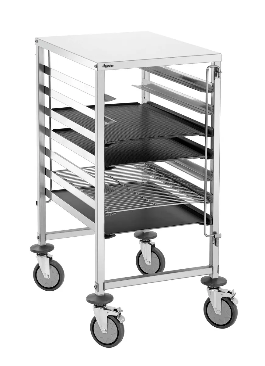 Carro Porta-tabuleiros de Pastelaria 7 Níveis - 600 x 400
