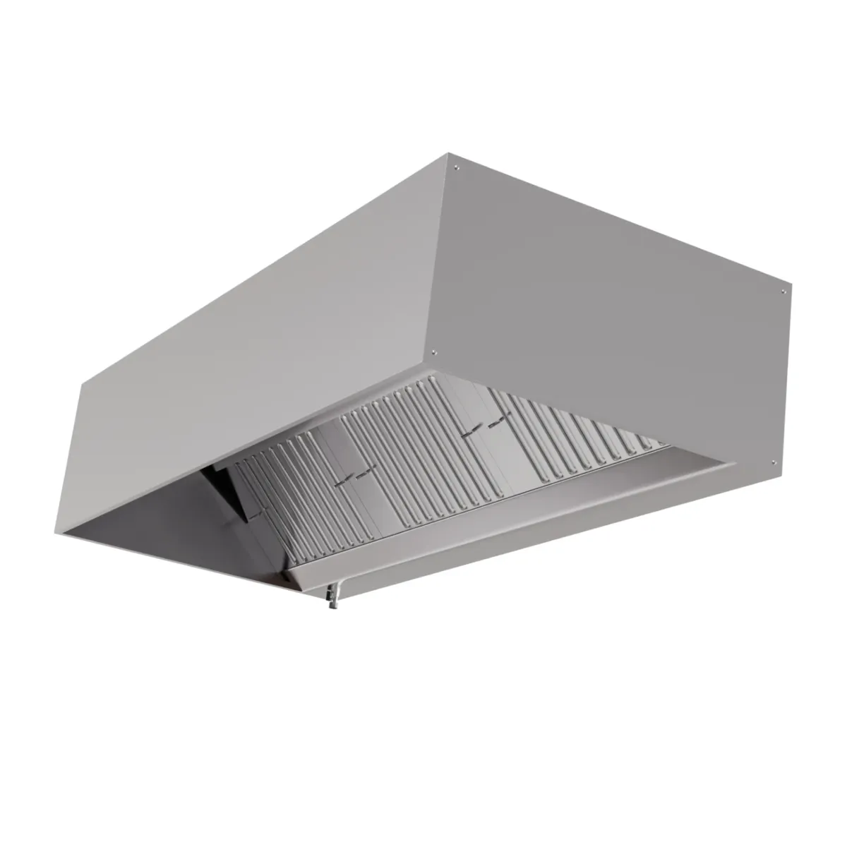 Exaustor Cúbico Profundidade 900 com LED e Sem Motor - Comprimento 5200