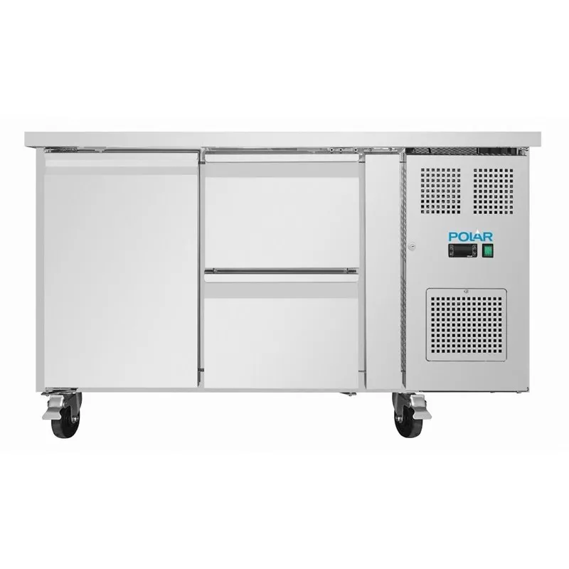 Mesa Refrigerada com 1 Porta e 2 Gavetas - 314 L