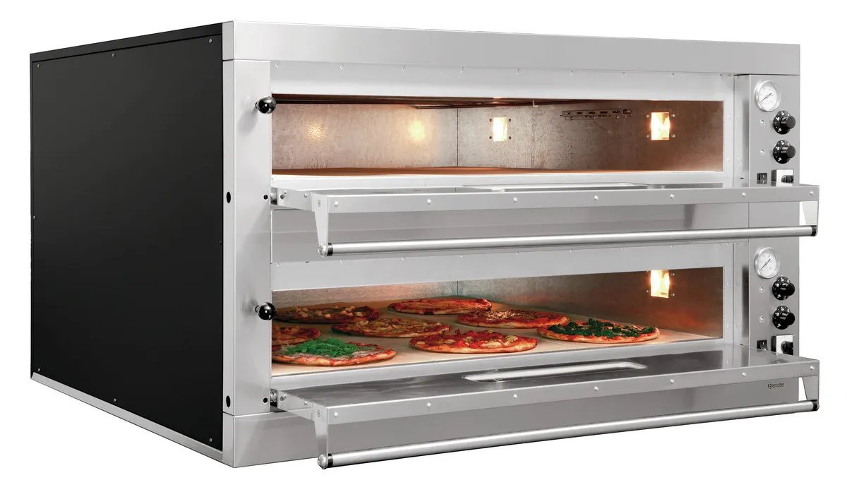 Forno de Pizza - 2 x 9 Pizzas - Recondicionado