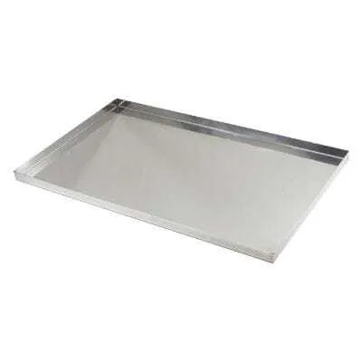 Placa de Pastelaria com Borda Reta em Inox GN 1/1