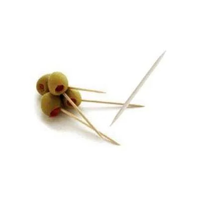 Palitos de dente de 2 pontas de bambu - Pacote com 1000
