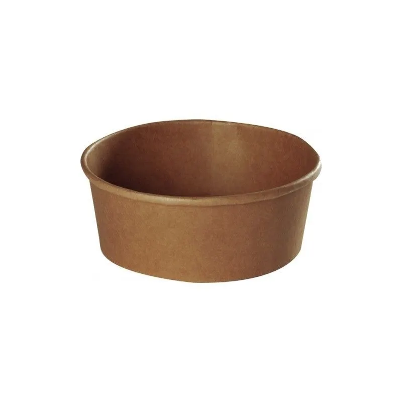 Tigela de salada grande Ø 150 mm - 1000 ml - Ecologicamente responsável - Conjunto de 50