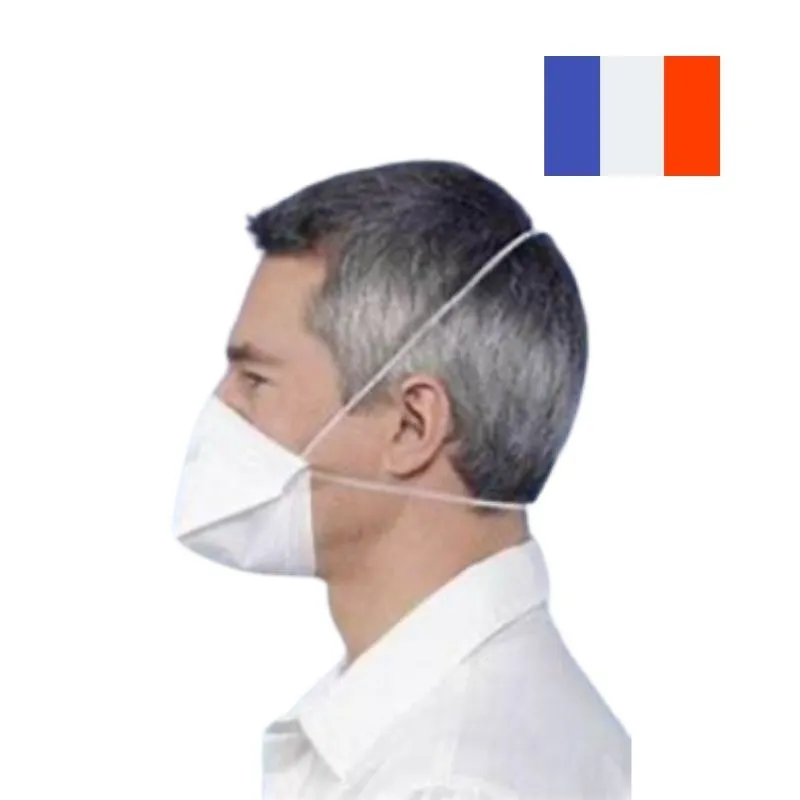 Máscaras FFP2 - Fabricação Francesa - Lote de 40