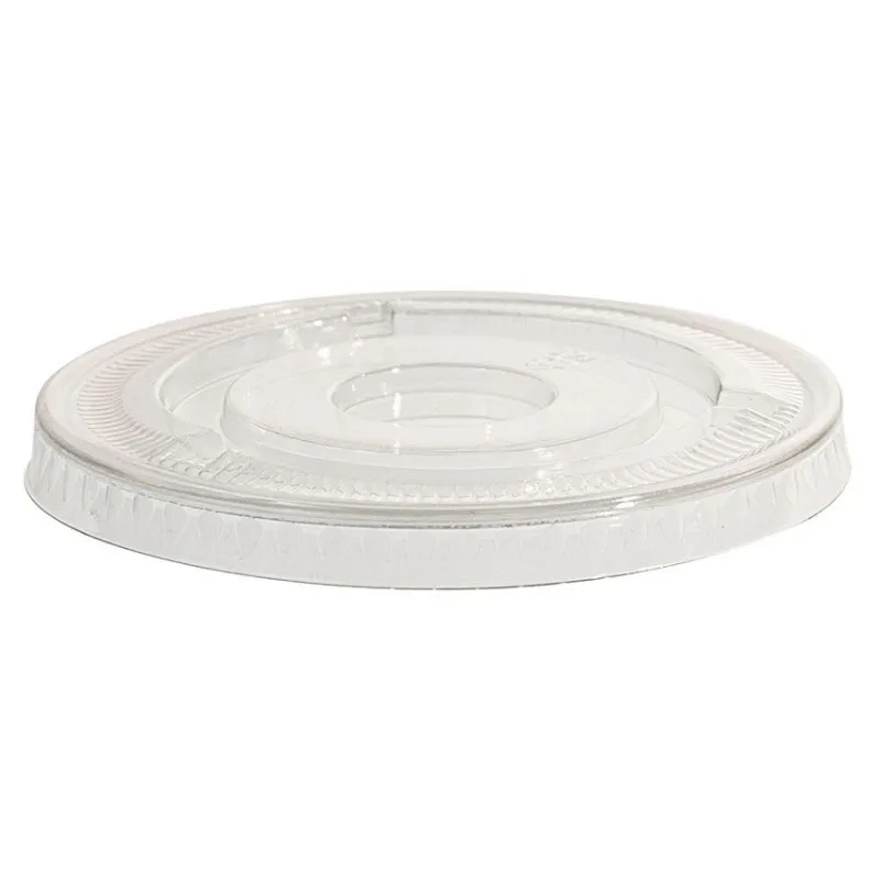 Tampa para Pote Transparente de Plástico - 250 ml - Conjunto de 50