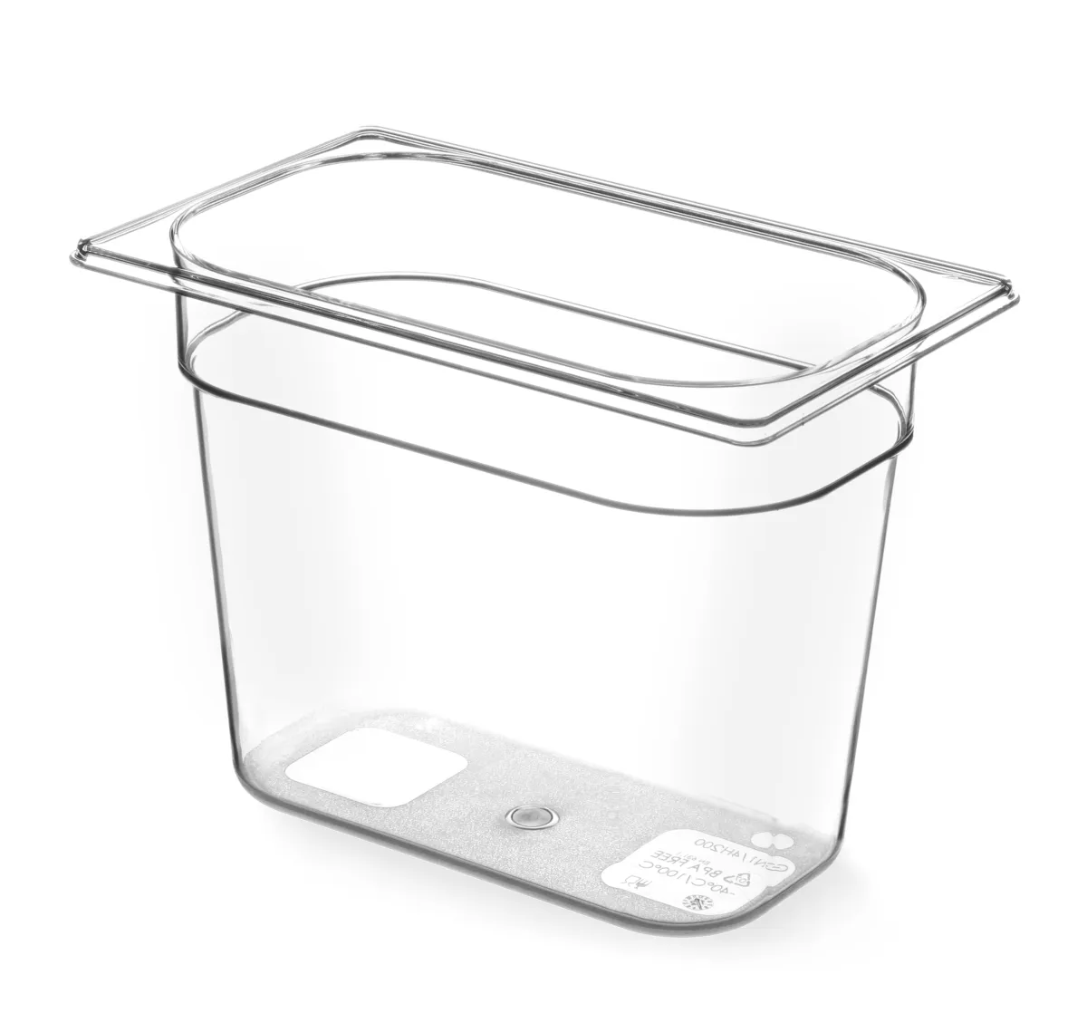 Cuba Gastronorm GN 1/4 Tritan-Plástico - Profundidade 65 mm - 1,8 L