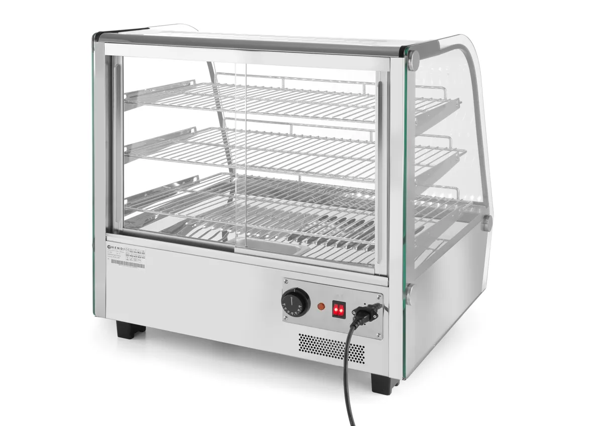 Vitrina Aquecida - 3 Níveis - 160 L