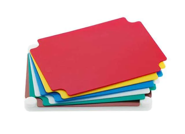 Conjunto de 6 tábuas de corte e suporte - 400 x 300 mm - Espessura 3 mm