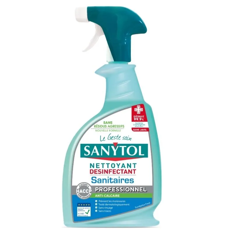 Spray Desinfetante de Limpeza para Sanitários - 750 ML