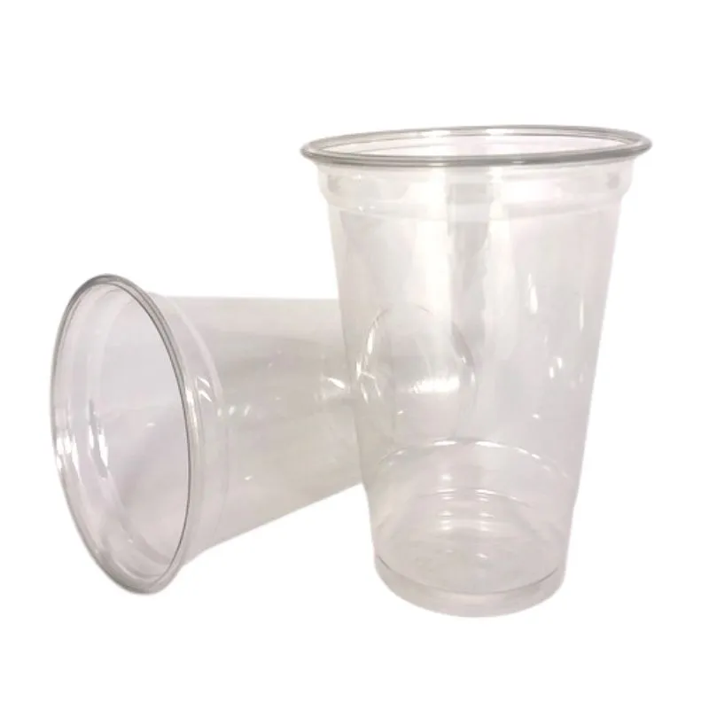 Copo de agitação de cristal em PET - 400 ml - Pacote com 50
