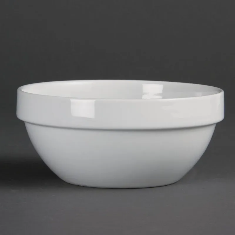 Bol à Céréales Blanc - Ø 145 mm - 540 ml - Lot de 12