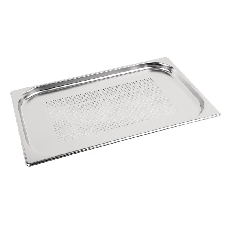 Cuba Gastronorm em Aço Inox Perfurada Gn 1/1 150Mm