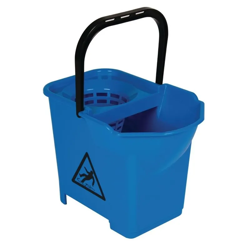 Balde com Espremedor Azul 14L
