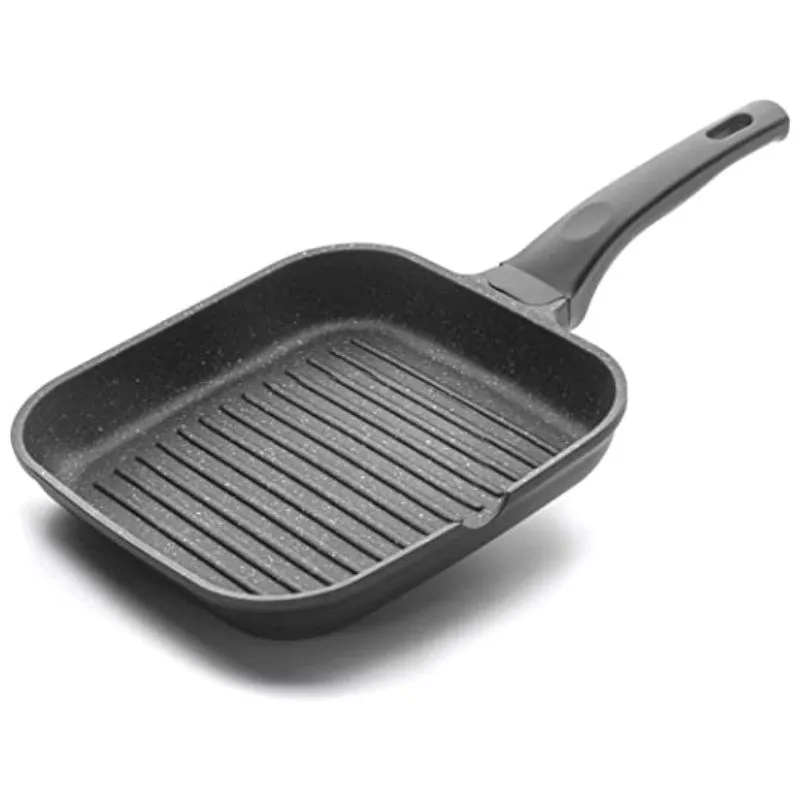 Grelhador Quadrado Eco-Pedra - 24 X 24 cm
