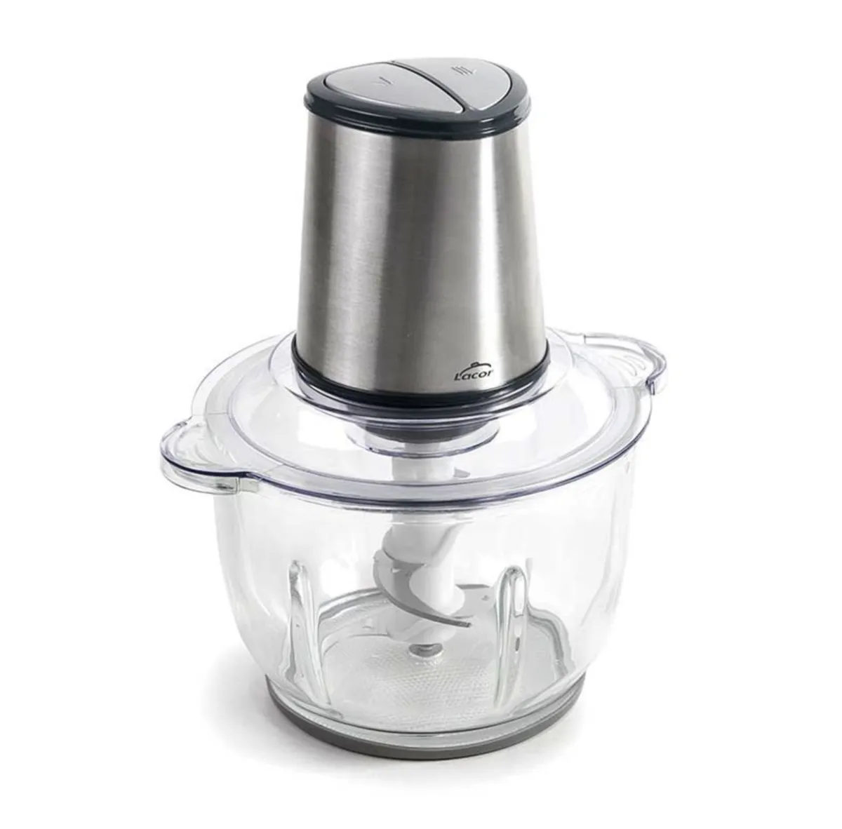 Picadora elétrica com recipiente de vidro - 2 L