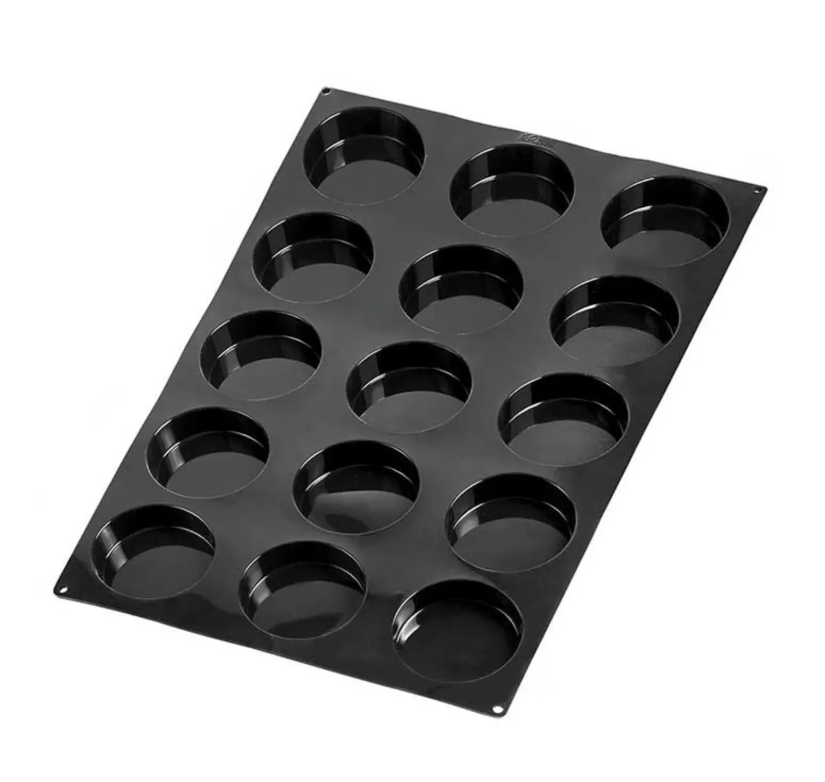 Forma de bolo de silicone em forma de Florentine - 15 peças