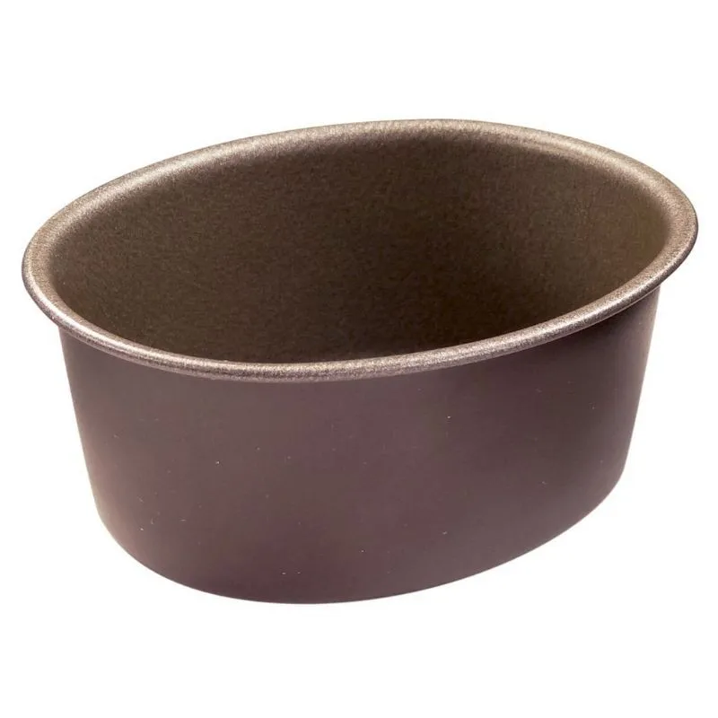 Molde de Aspic Oval com Fundo Liso - 75 x 55 mm