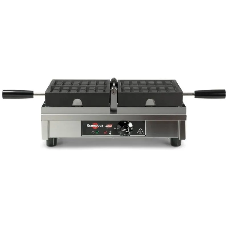 Máquina de Waffles Profissional com Abertura de 180 ° - Inclinação esquerda direita