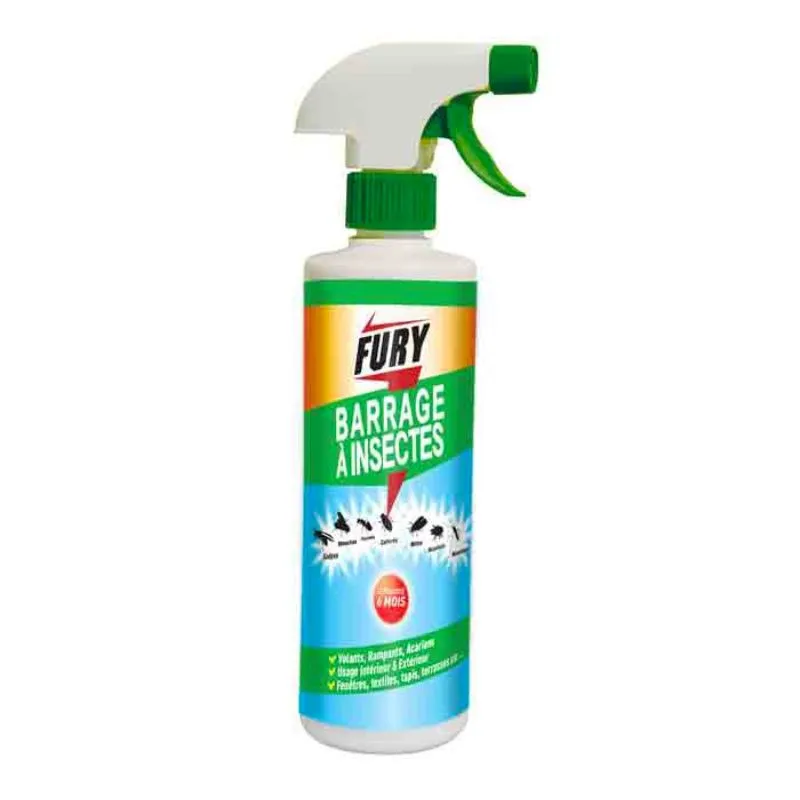 Spray de Barreira para Insetos Voadores e Rastejantes - 500 ml