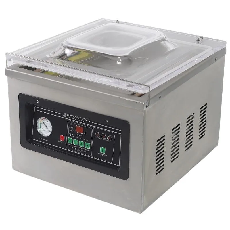 Máquina de Embalagem a Vácuo com Campânula 900 W, Barra de Solda 400 mm, Cuba Inox, Controles Digitais — Pro CHR