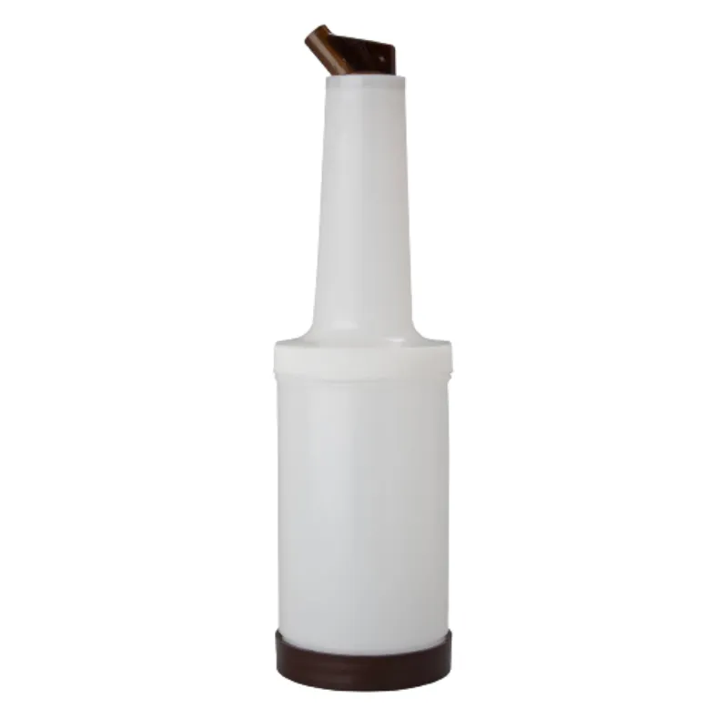 Frasco com bico vertedor 80 cl - Marrom