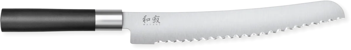 Faca de Pão Wasabi Black 23 cm