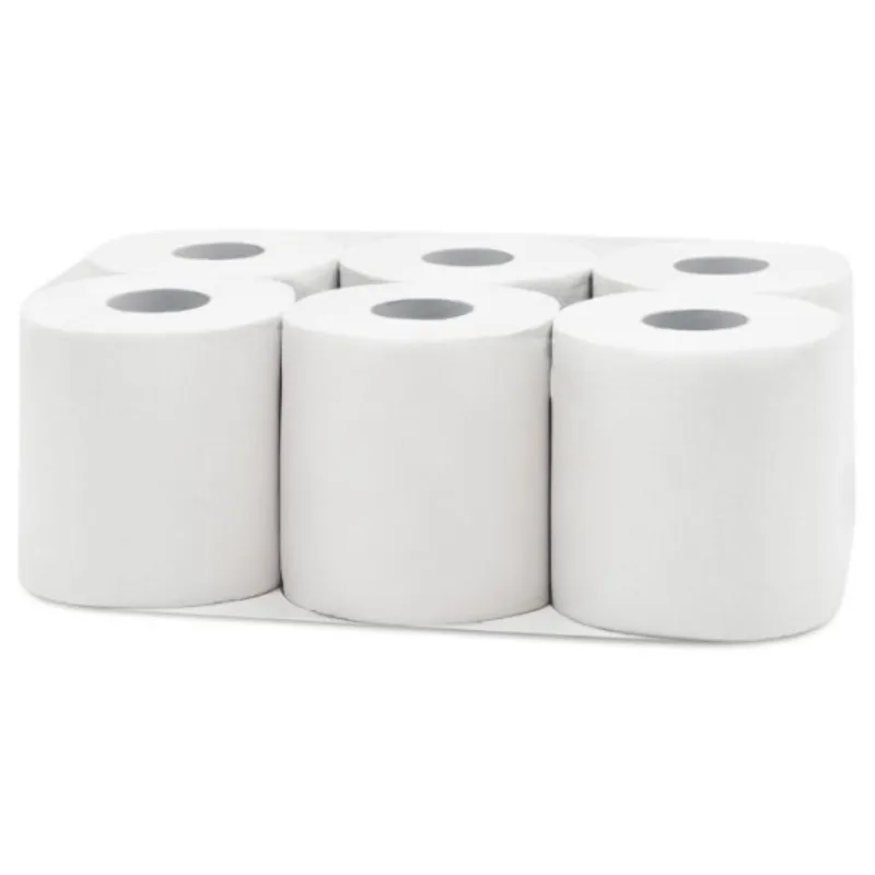 Bobina de Papel Toalha de Centro de Alimentação - 2 Folhas - 450 Folhas - Conjunto de 6