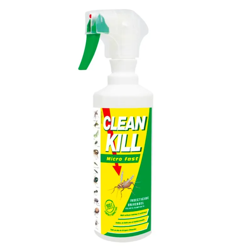 Spray de inseticida para insetos voadores e rastejantes Clean Kill - 500 ml