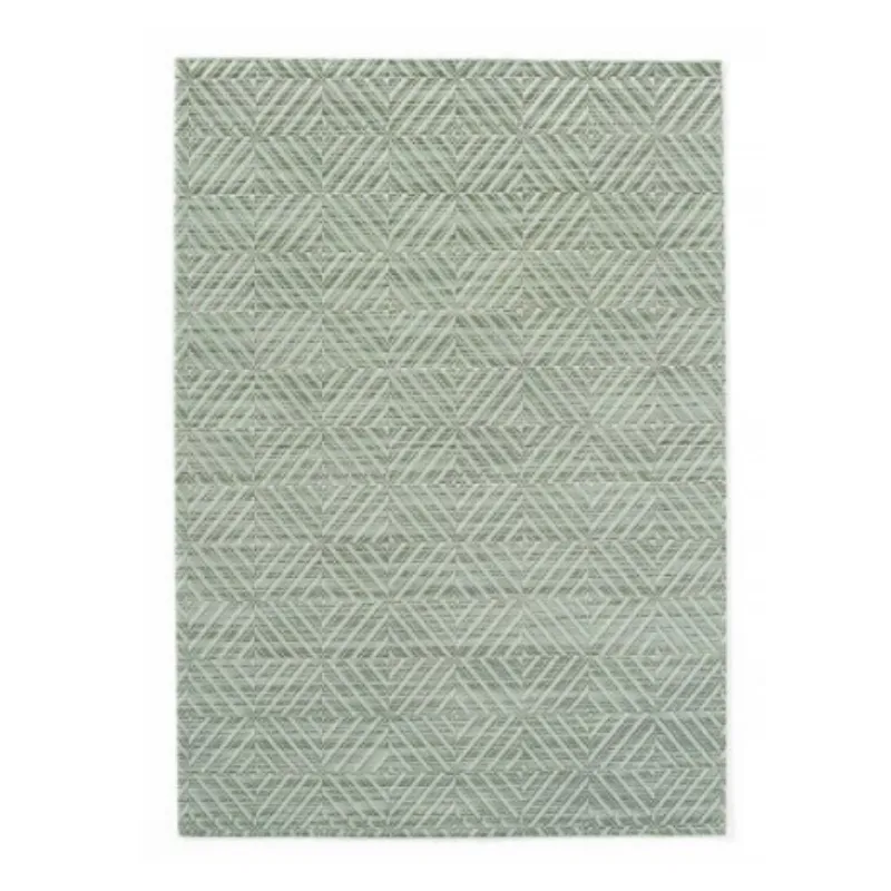 Conjunto de Mesa Geométrico Verde em PVC L 450 mm x P 300 mm Lote de 6
