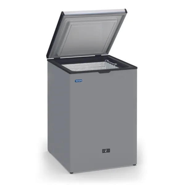 Congelador Horizontal em Aço Inoxidável com Tampa em Aço Inoxidável - 110 L
