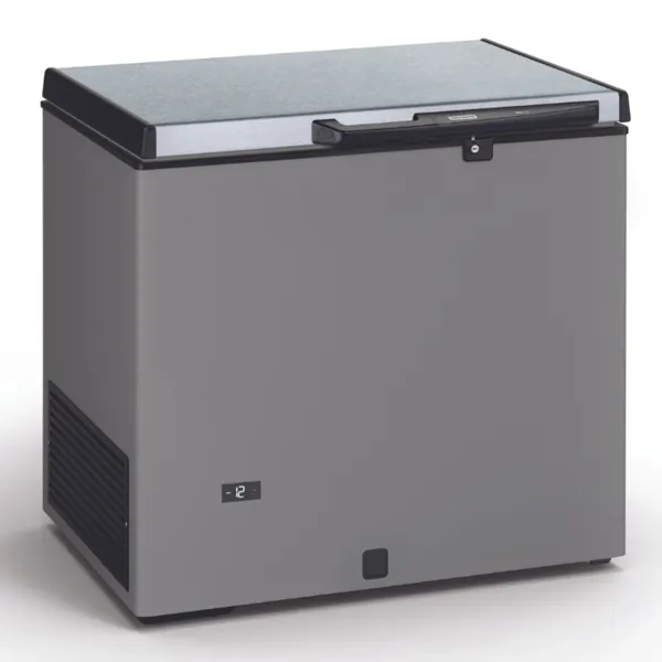 Congelador Horizontal em Aço Inoxidável com Tampa em Aço Inoxidável - 220 L