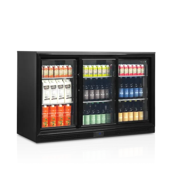 Bar Traseiro Refrigerado 3 Portas de Vidro Deslizantes - 278 L