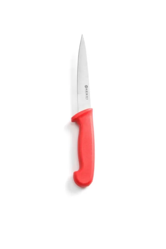 Faca de filetar de linguado vermelho - Lâmina de 15 cm