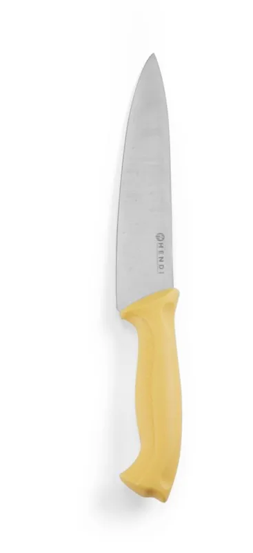 Faca de Chef Amarela para Aves - Lâmina 18 cm