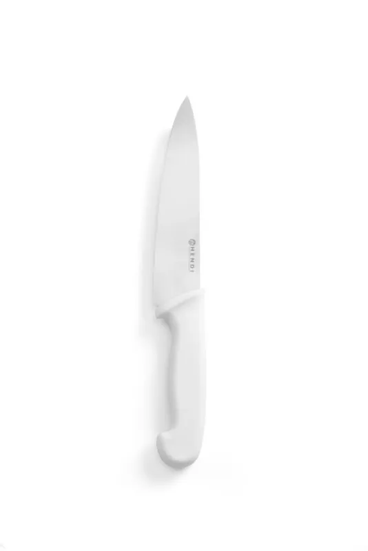 Faca de Chef Branca para Pão e Queijo - Lâmina de 18 cm