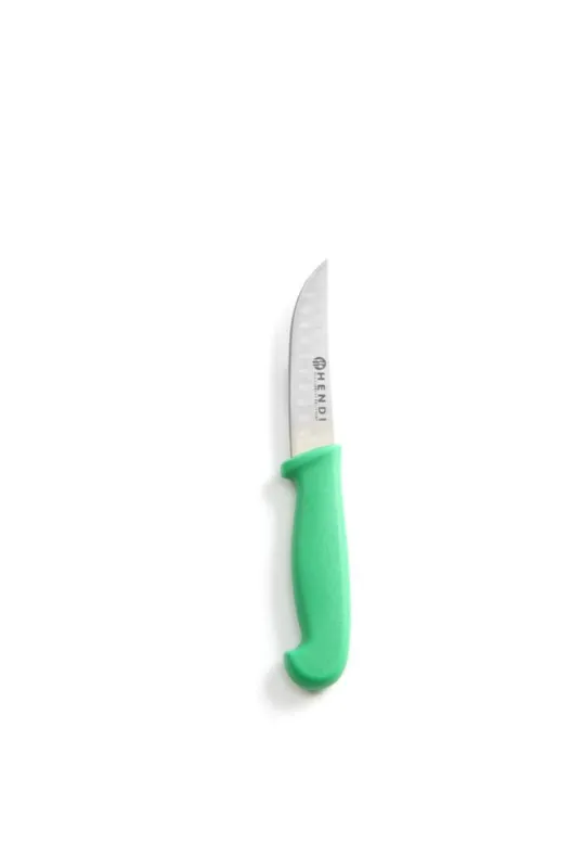 Faca Universal Verde para Frutas e Legumes - Lâmina 9 cm