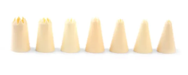Conjunto de 7 bicos rendilhados