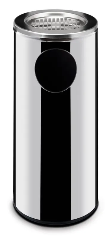 Lixeira com Cinzeiro - 240 mm de Diâmetro