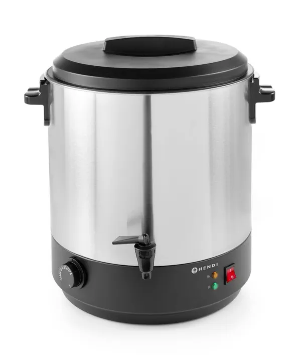 Distribuidor de Bebidas Quentes em Aço Inoxidável - 28 L