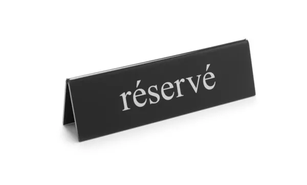 Cavalete de Mesa Reservado