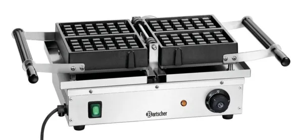 Máquina de Waffles Deluxe II Rotação 180° - Waffle de Bruxelas