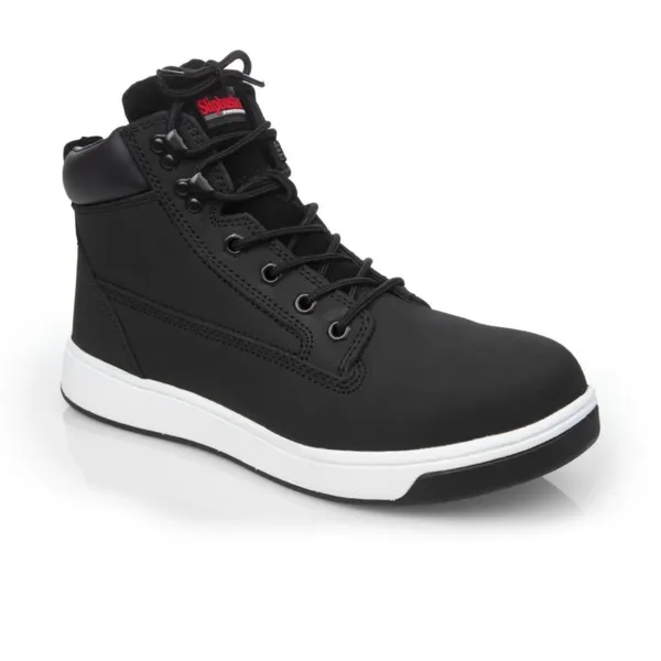 Sapatos de Segurança Altos em Couro - Tamanho 45