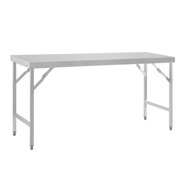 Grande Mesa Dobrável em Aço Inoxidável - L 1800 x 600 mm