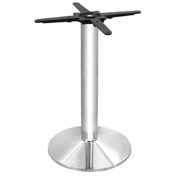 Pé de Mesa Redonda Cromado - Ø 430 mm