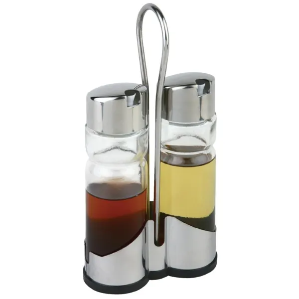 Conjunto de Azeiteira e Vinagreira com Suporte